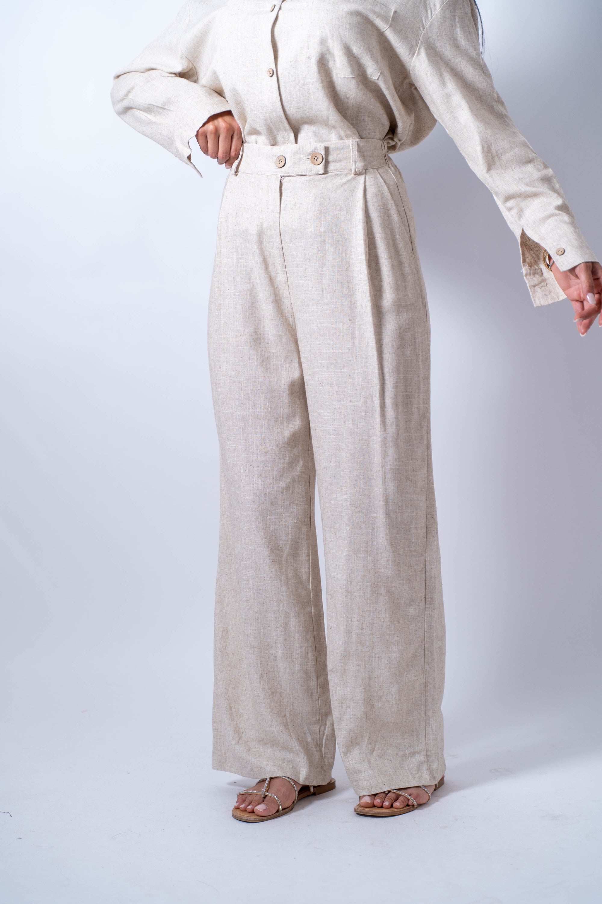 Pantalone In Lino