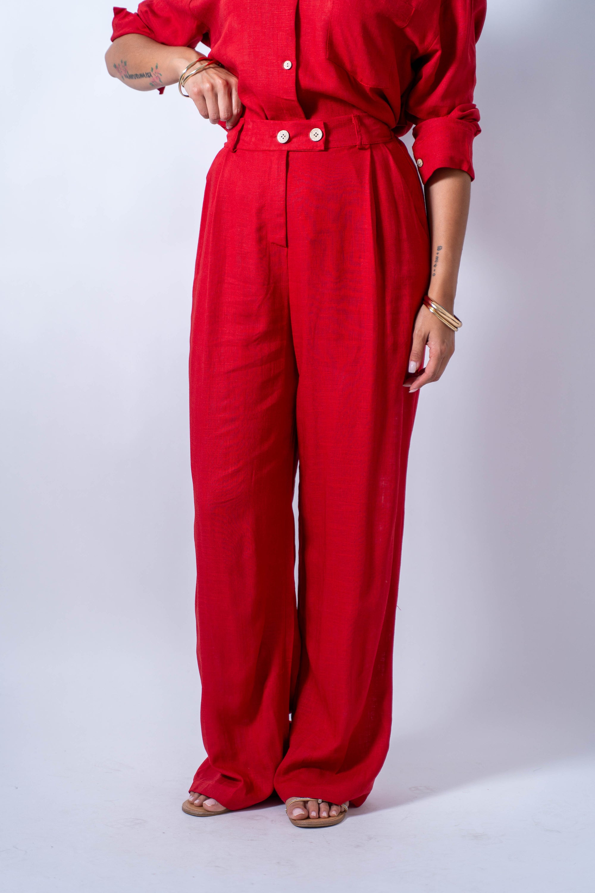 Pantalone In Lino