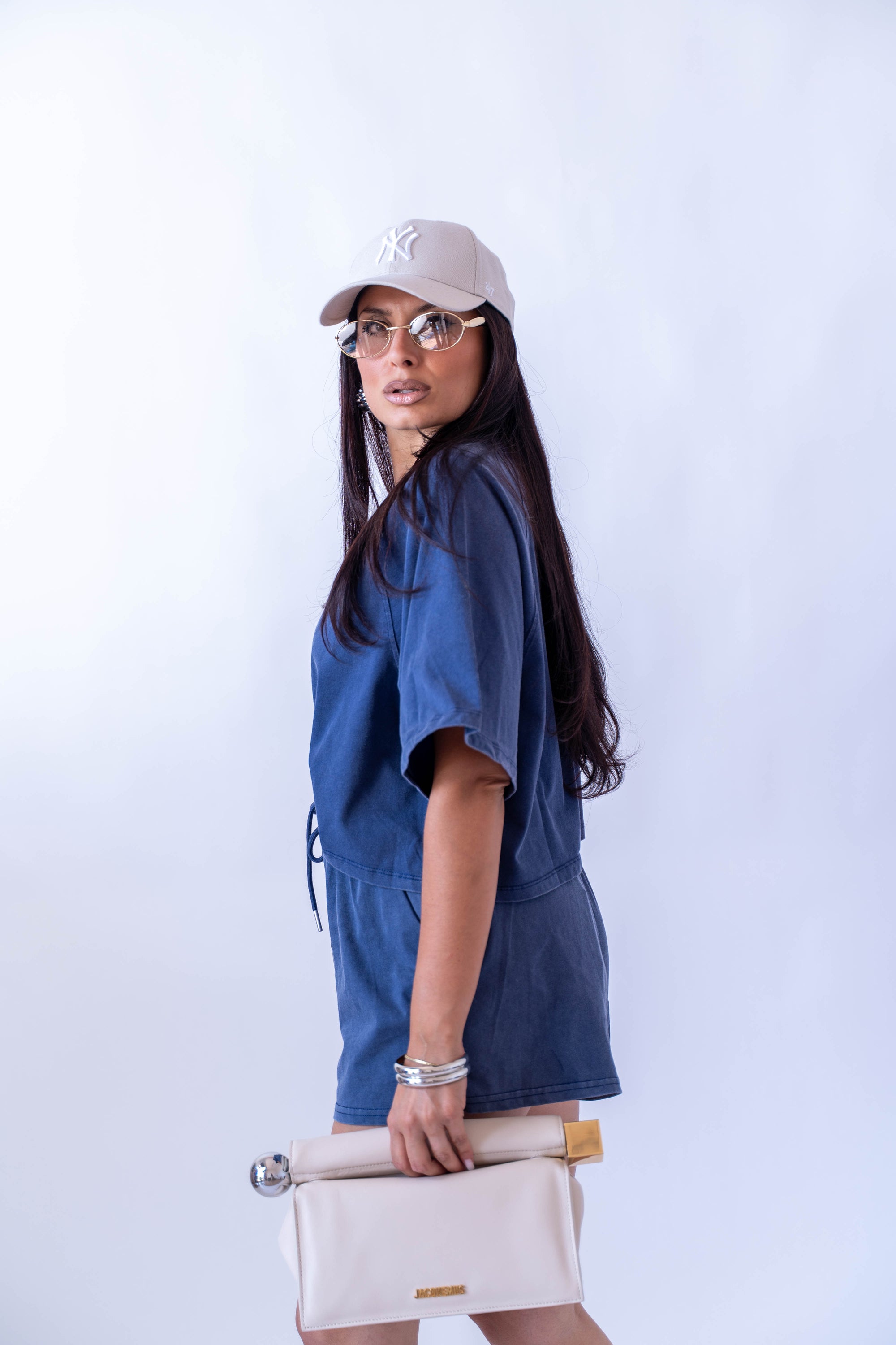 Coordinato Maglia Crop E Shorts