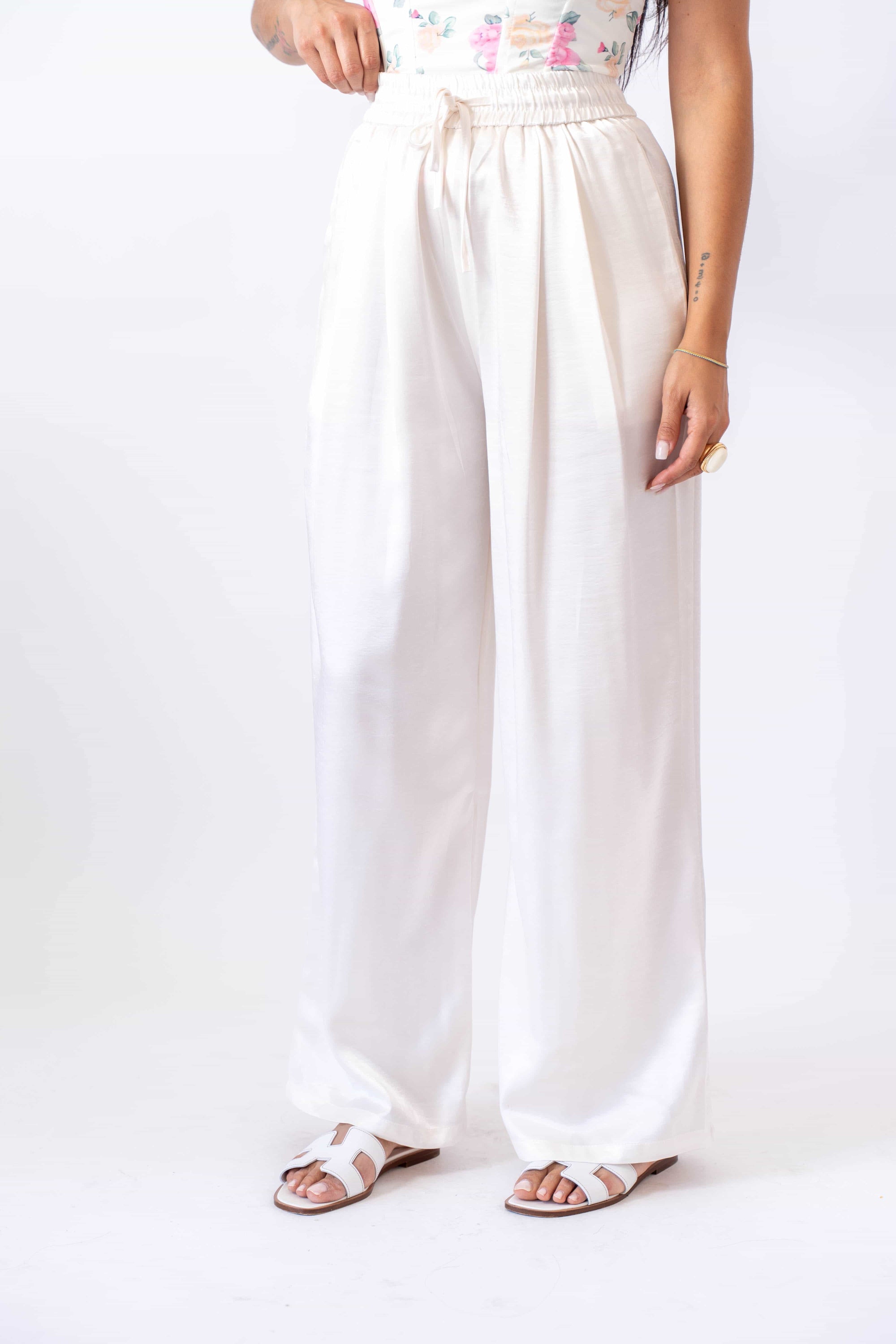 Pantalone In Raso