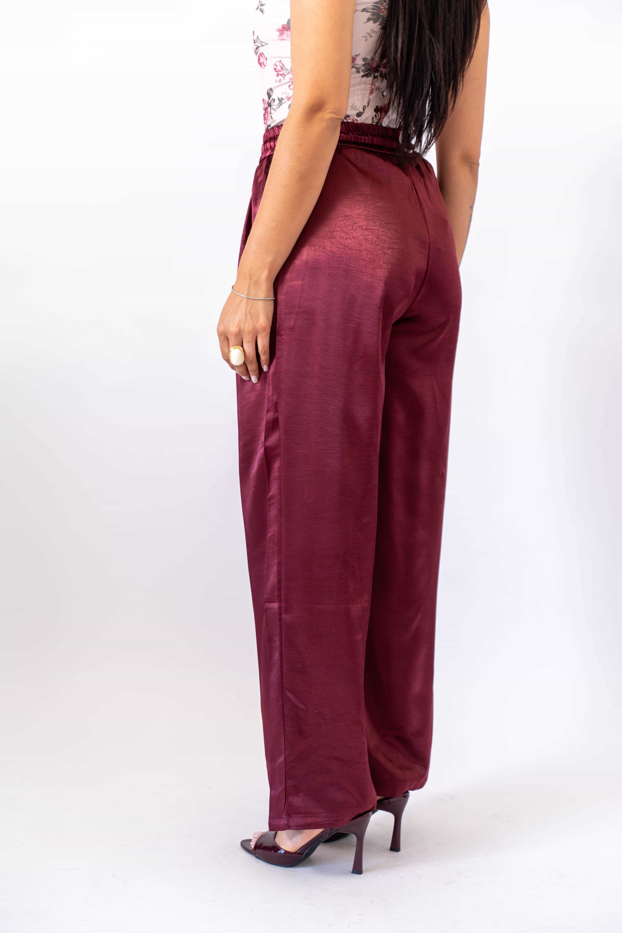 Pantalone In Raso