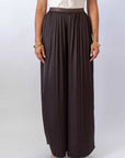 Pantalone Satin Plissè