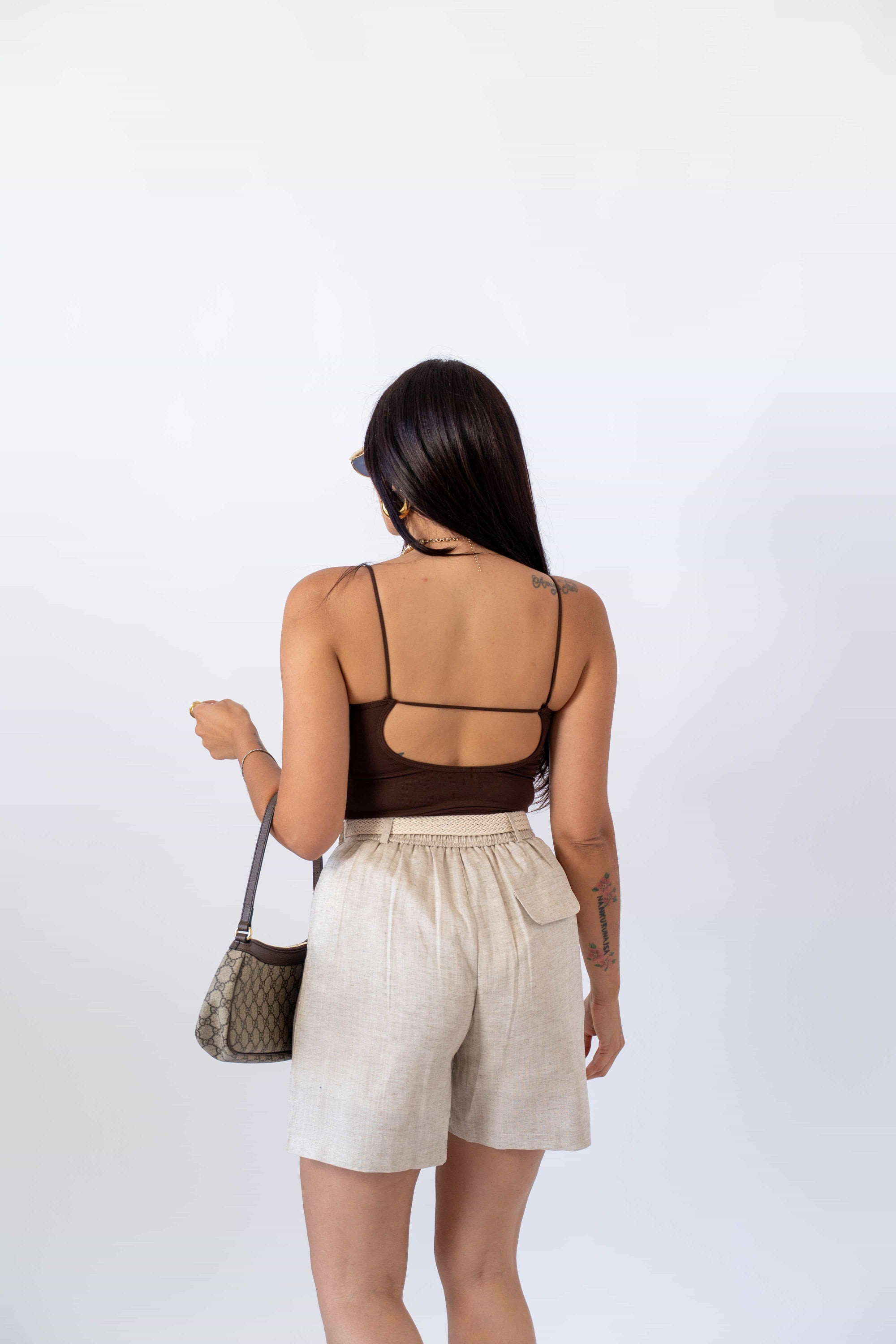 Top Dark Brown
