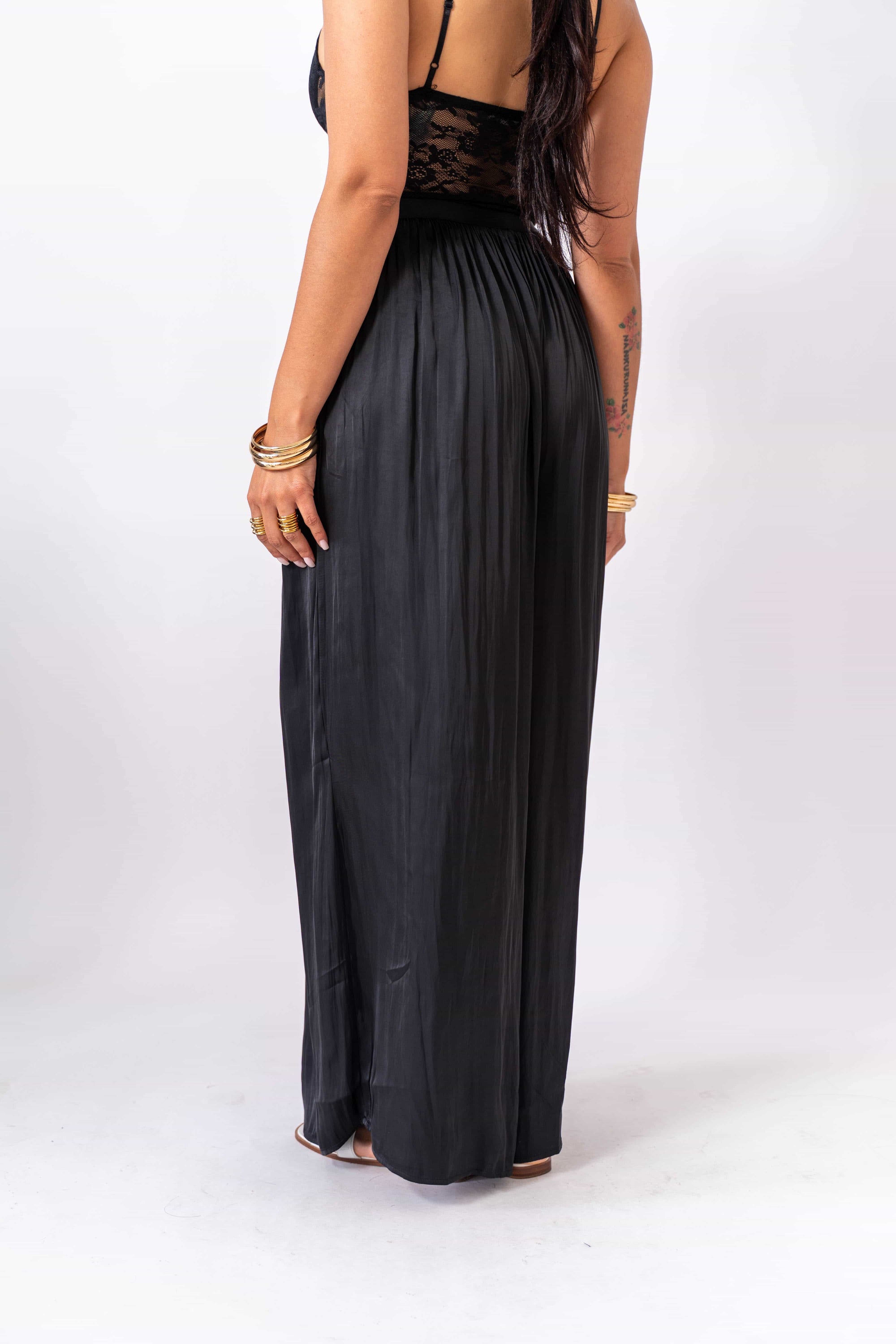 Pantalone Satin Plissè