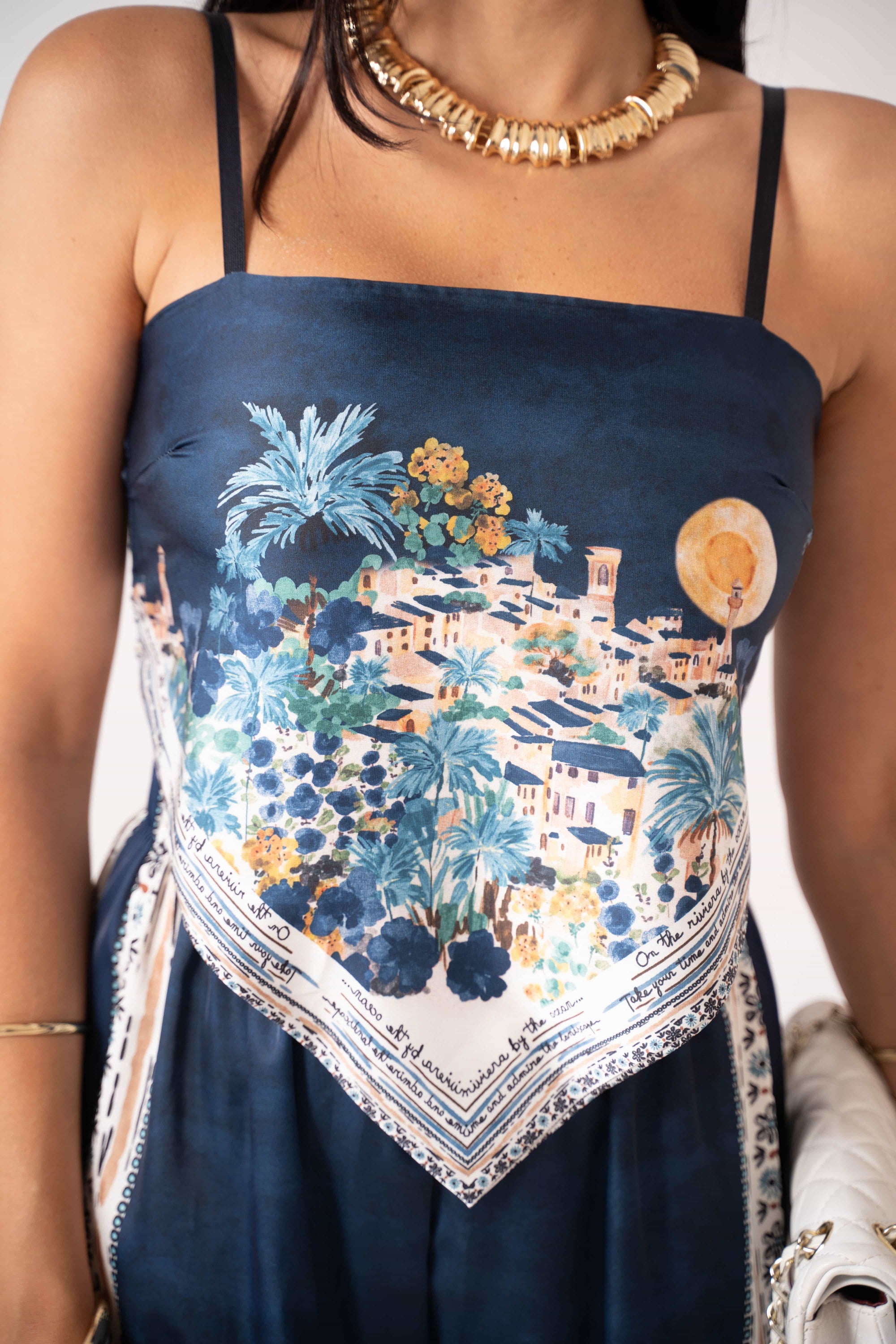 Coordinato In Raso Ocean