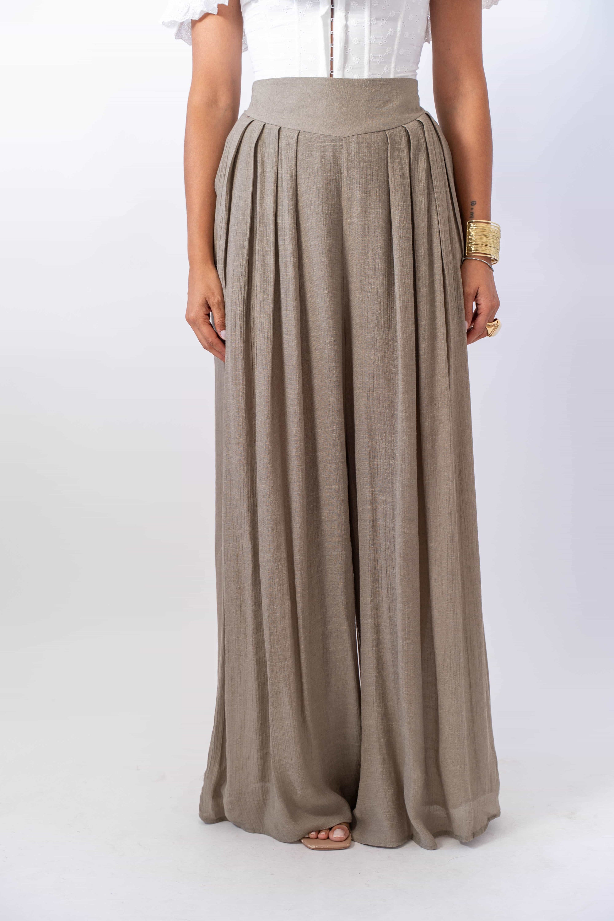 Pantalone Plissé
