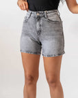 Shorts In Denim Gray