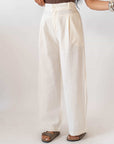 Pantalone Lino Cream