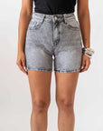 Shorts In Denim Gray