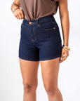 Short Dark Denim