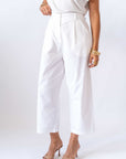 Pantalone Di Lino Withe