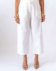 Pantalone Di Lino Withe