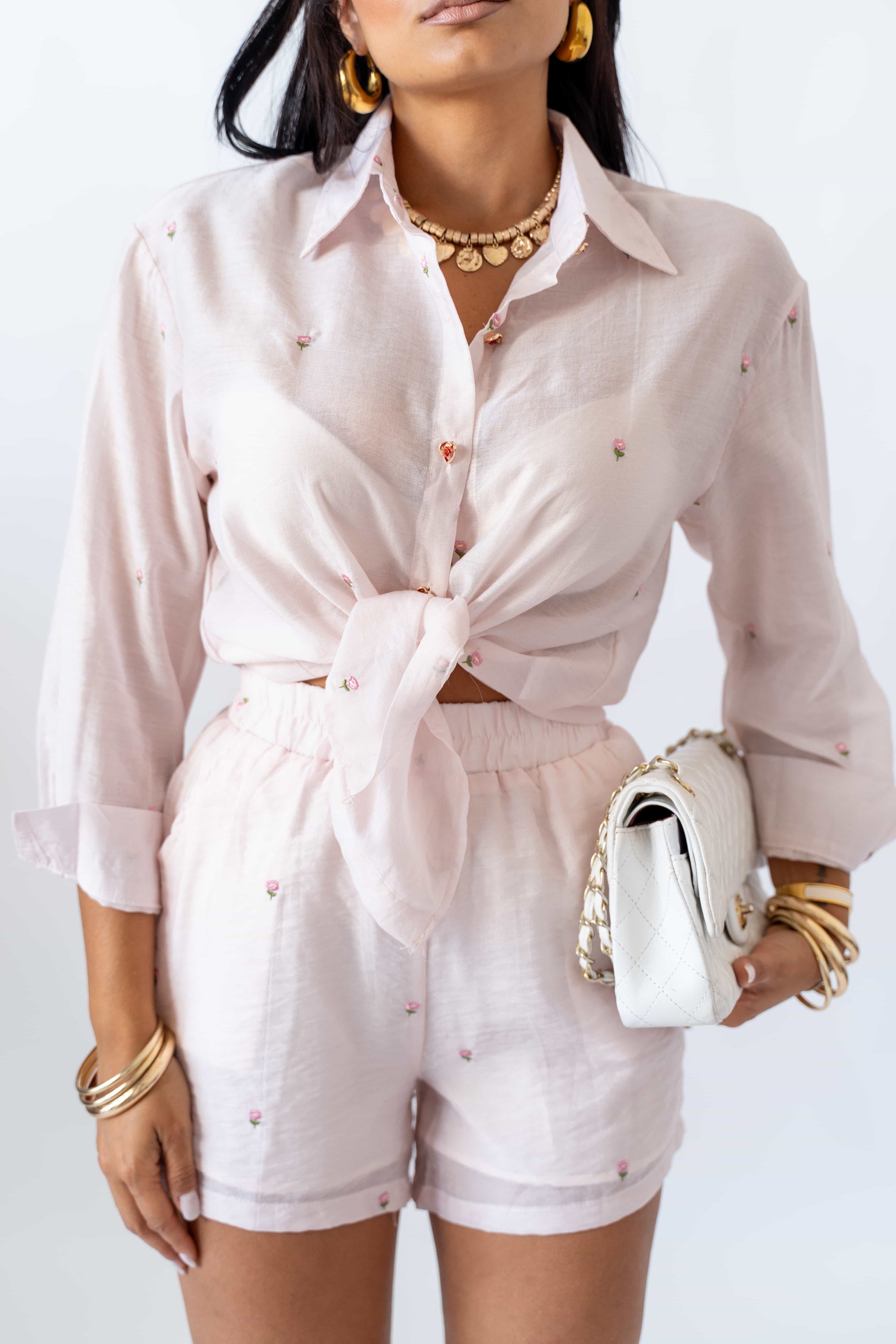 Coordinato Botton Flowers