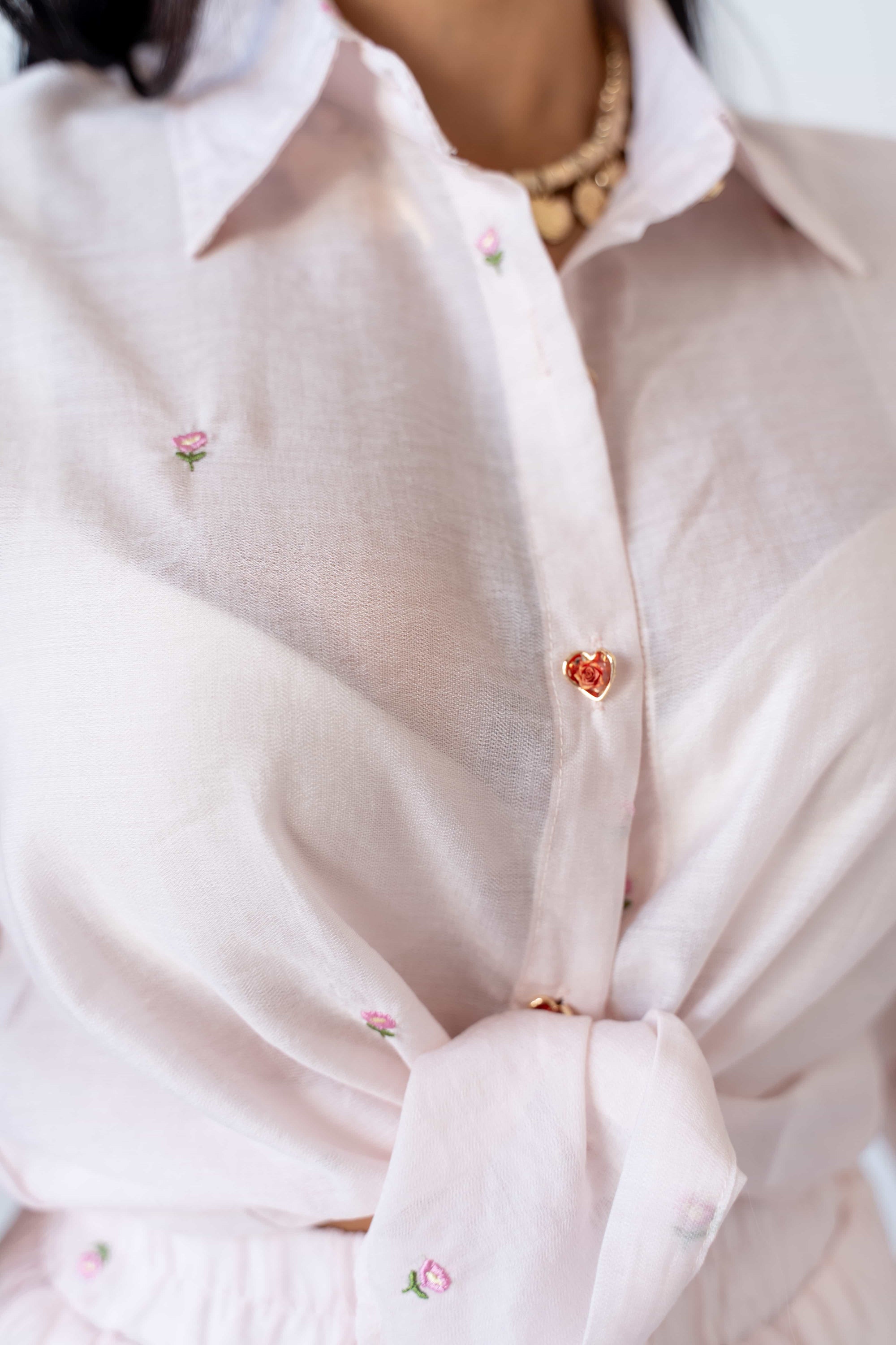 Coordinato Botton Flowers