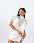 Blusa In Pizzo