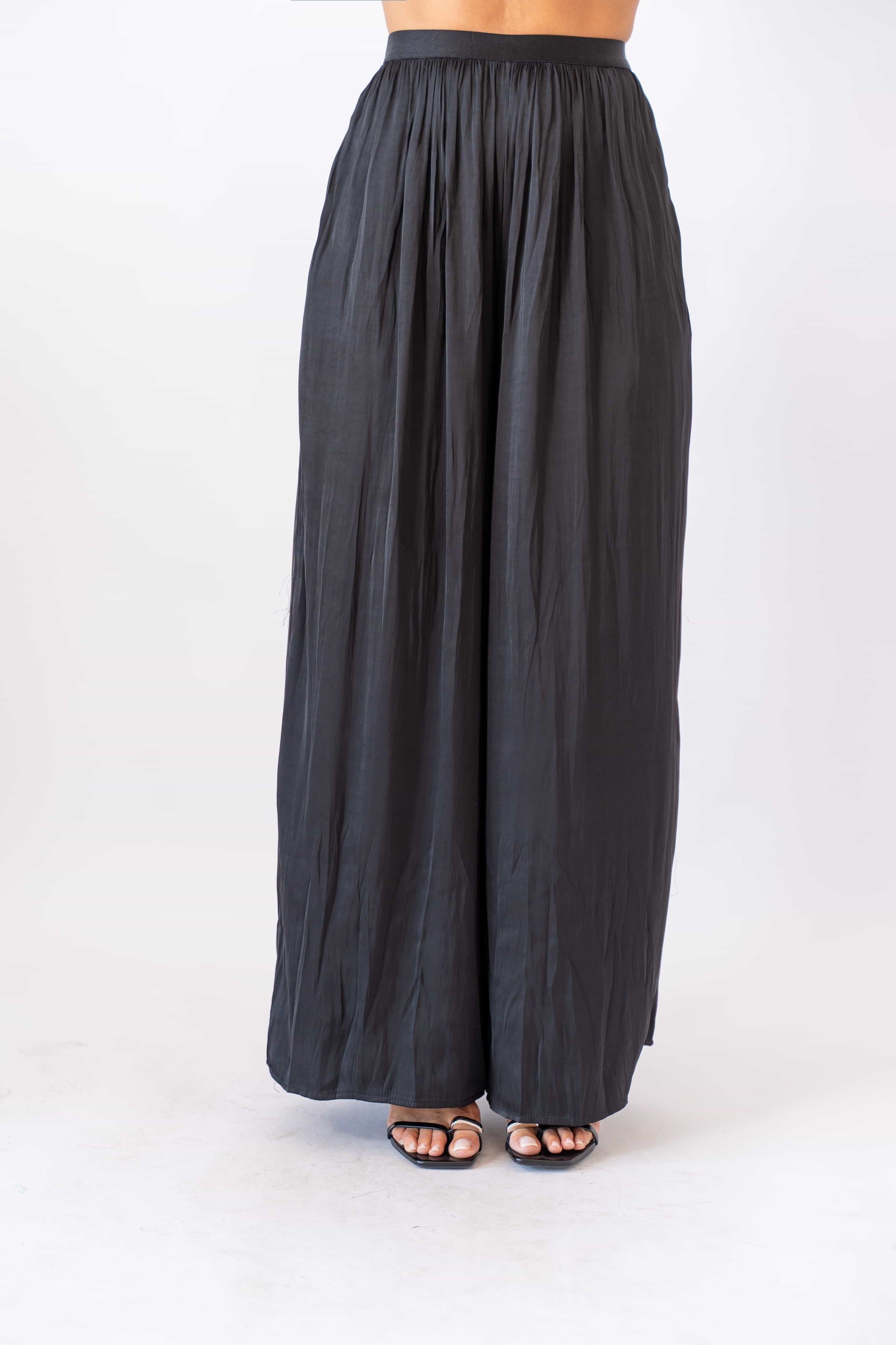 Pantalone Satin Plissè
