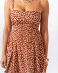 Mini Dress Floral Print