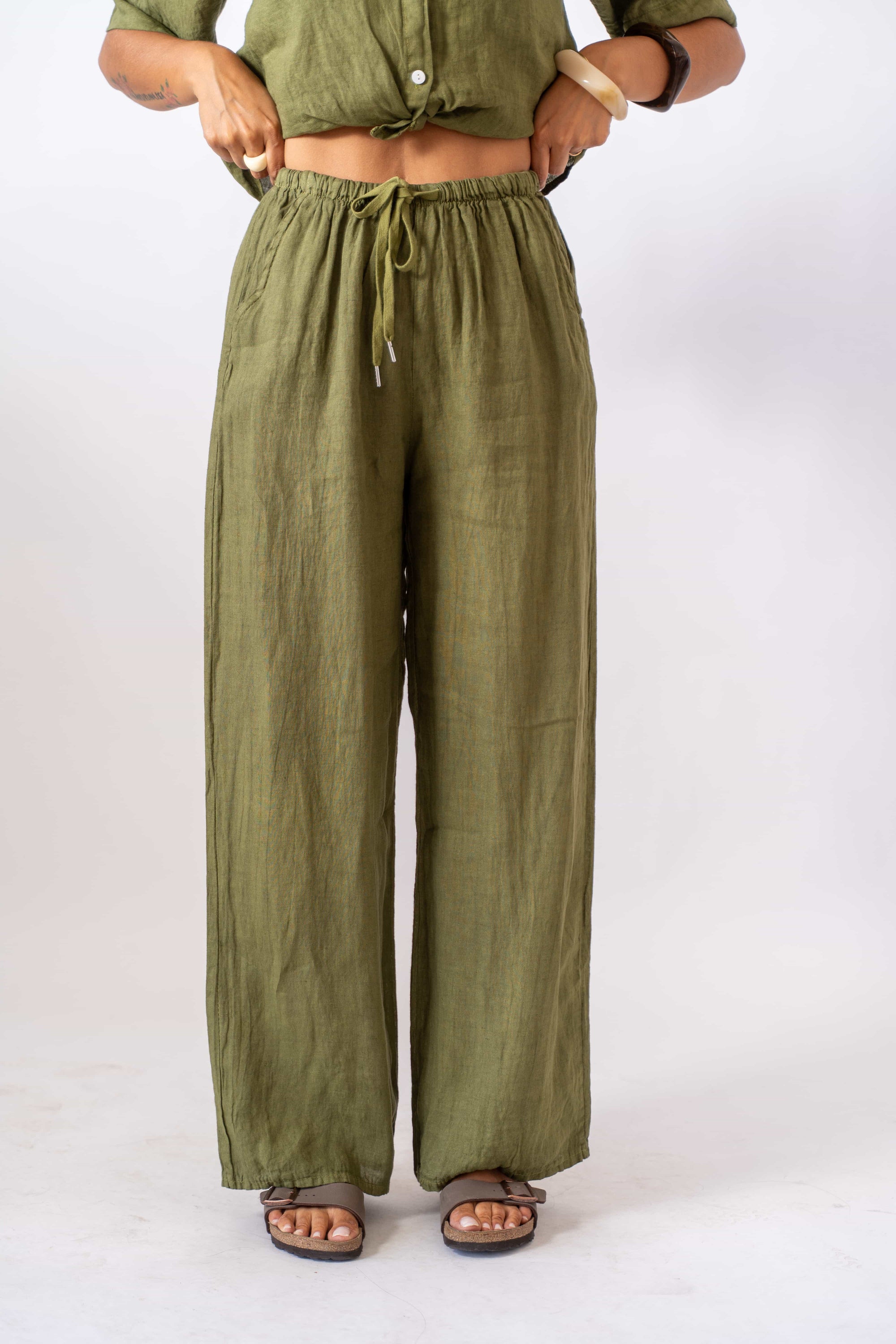 Pantalone In Lino
