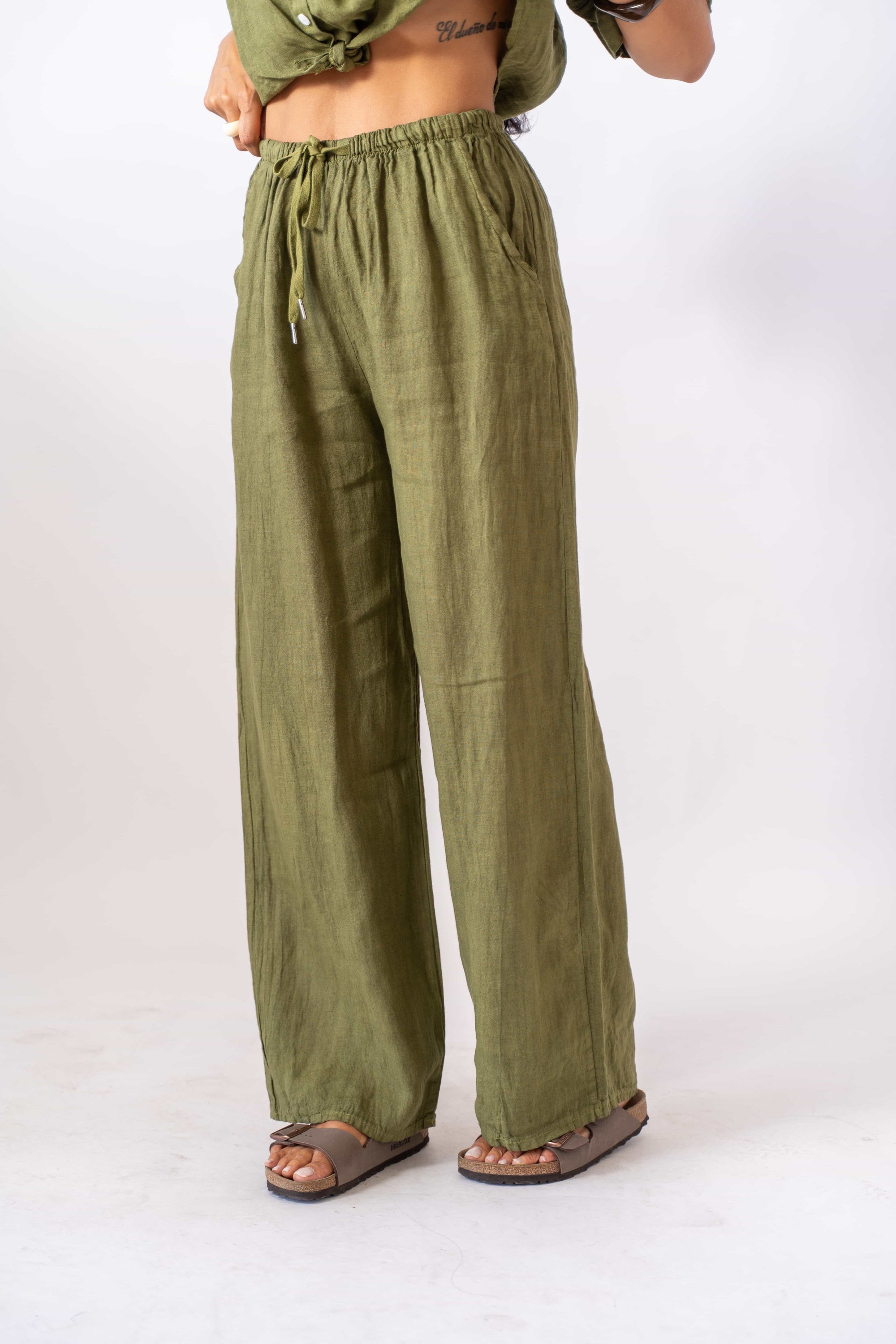 Pantalone In Lino