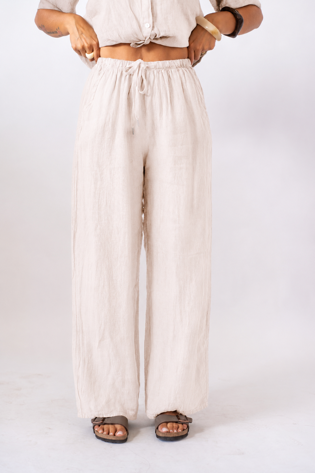 Pantalone In Lino